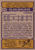 1979 Topps Glen Walker #209