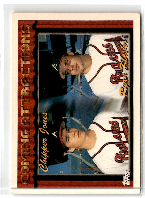 1994 Topps Chipper Jones/Ryan Klesko #777