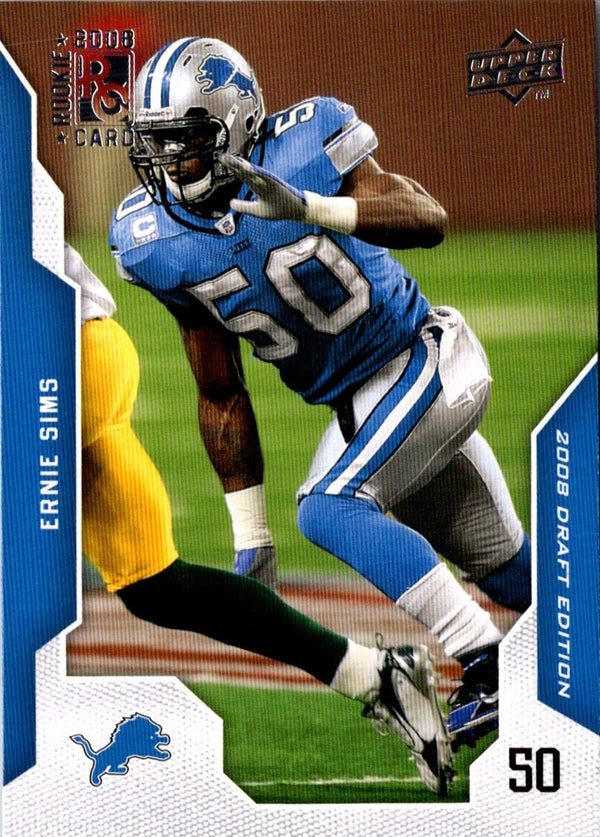 2008 Upper Deck Draft Edition Ernie Sims #138