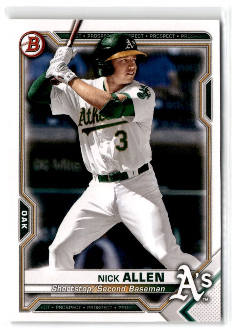 2021 Bowman Prospects Nick Allen