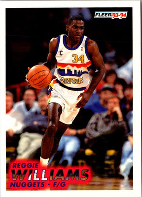 1993 Fleer Reggie Williams #57
