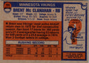 1976 Topps Brent McClanahan