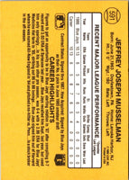 1987 Donruss Jeff Musselman #591 Rookie