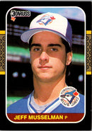 1987 Donruss Jeff Musselman