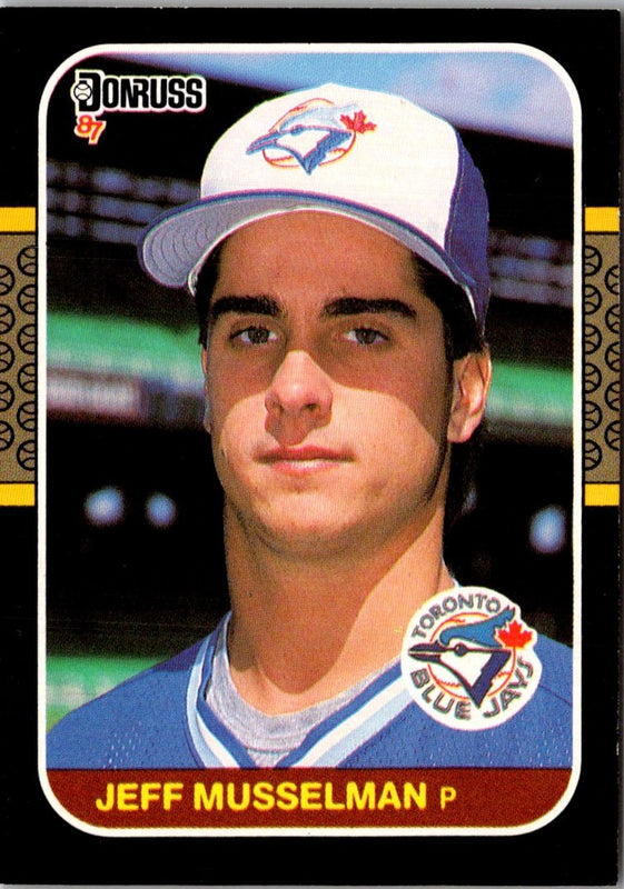 1987 Donruss Jeff Musselman #591 Rookie