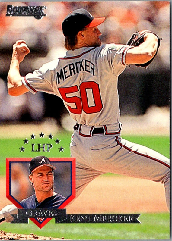 1995 Donruss Kent Mercker #54
