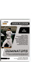 2021 Donruss Dominators Charlie Blackmon #DOM8