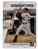 2021 Donruss Dominators Charlie Blackmon