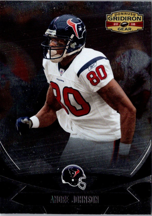 2008 Donruss Gridiron Gear Andre Johnson #41