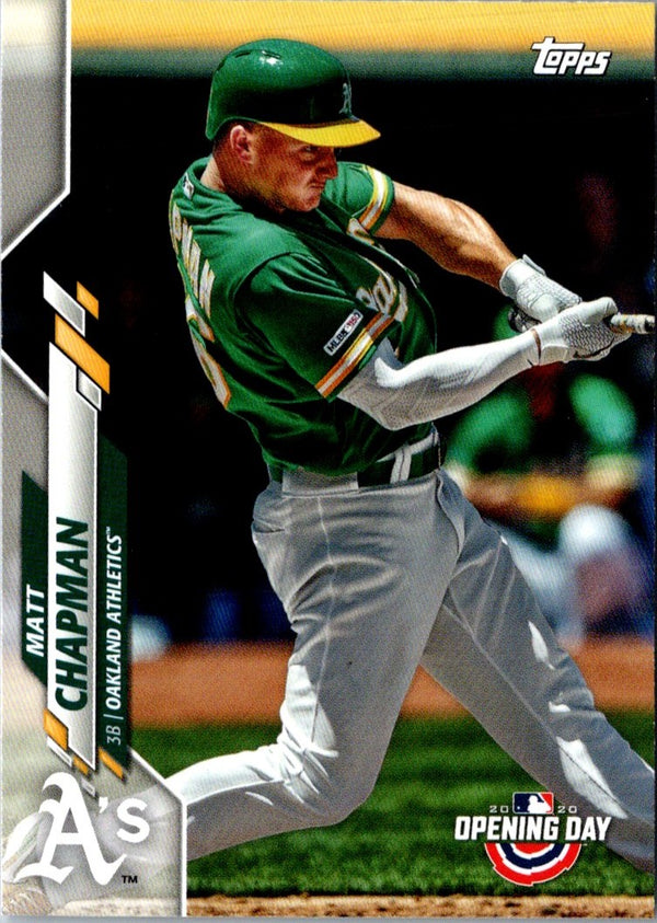 2020 Topps Opening Day Edition Matt Chapman #78