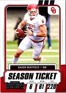 2021 Panini Contenders Draft Picks Game Ticket Red Baker Mayfield