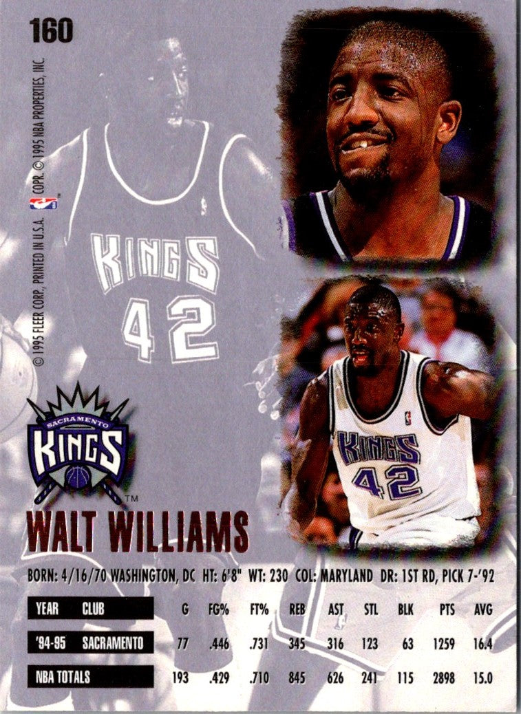 1995 Ultra Gold Medallion Walt Williams