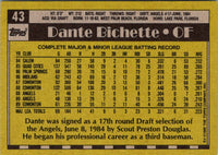 1990 Topps Dante Bichette #43
