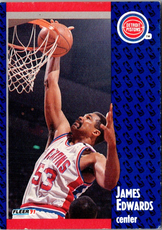 1991 Fleer James Edwards #60