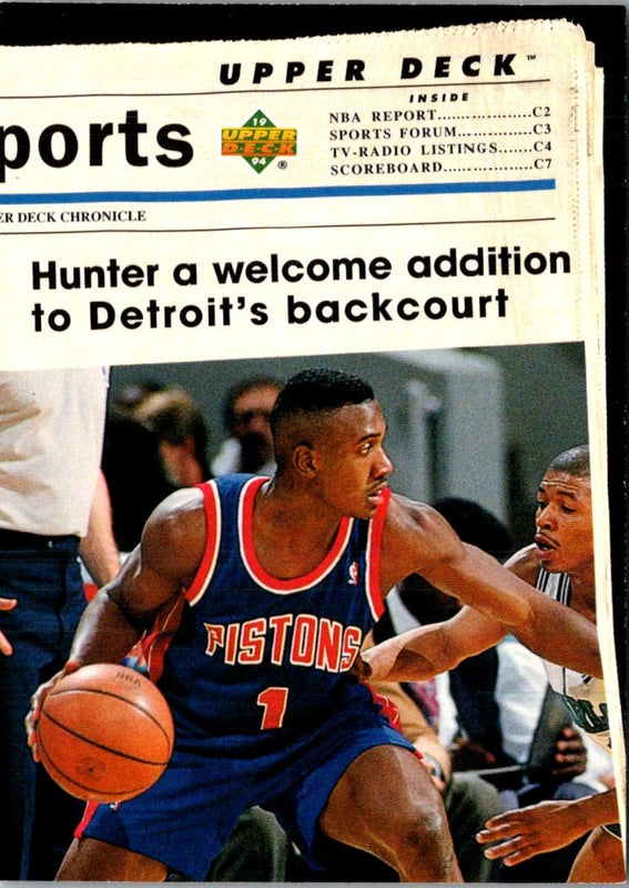 1993 Upper Deck Special Edition Lindsey Hunter #206