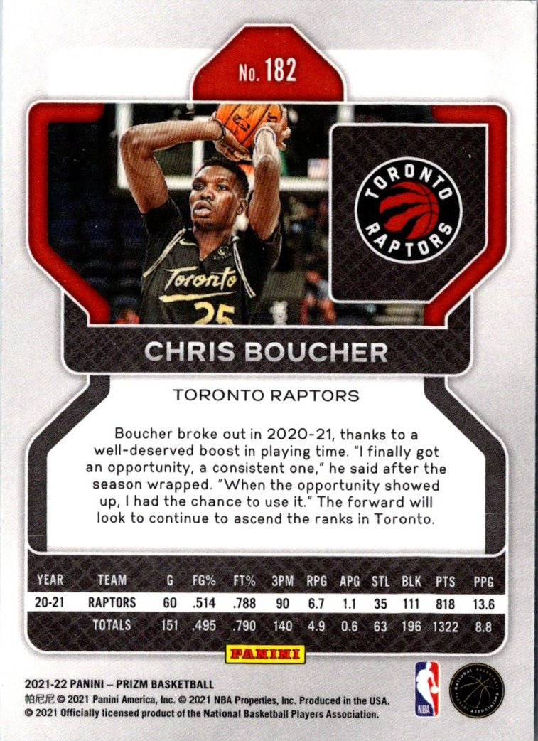 2021 Panini Prizm Chris Boucher