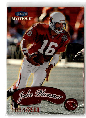 1999 Fleer Mystique Jake Plummer #158 1038/2500