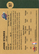 2001 Fleer Platinum John Starks