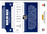 2018 Donruss Marlon Mack #124