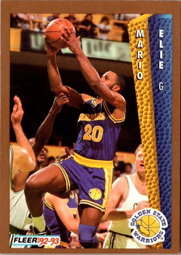 1992 Fleer Mario Elie #73