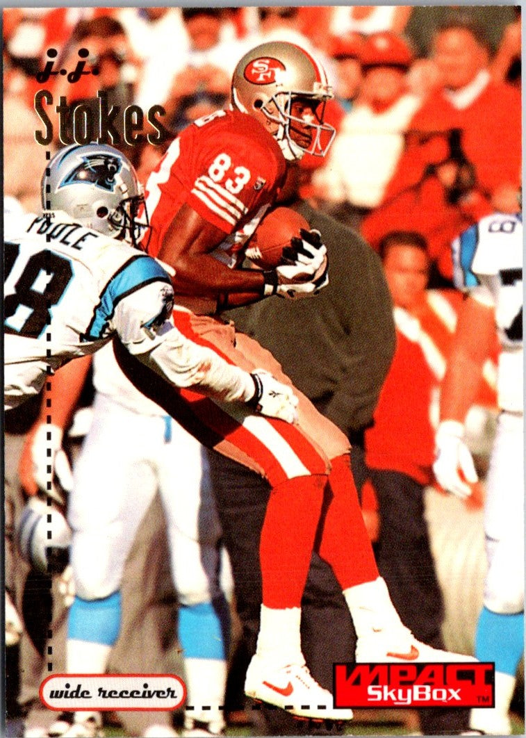 1996 SkyBox Impact J.J. Stokes