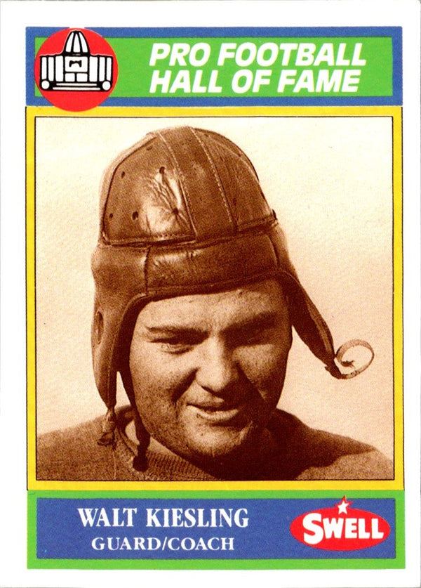 1990 Swell Greats Walt Kiesling #33