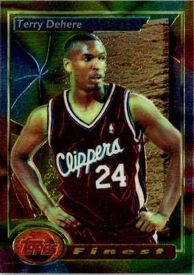 1993 Finest Terry Dehere #192 Rookie