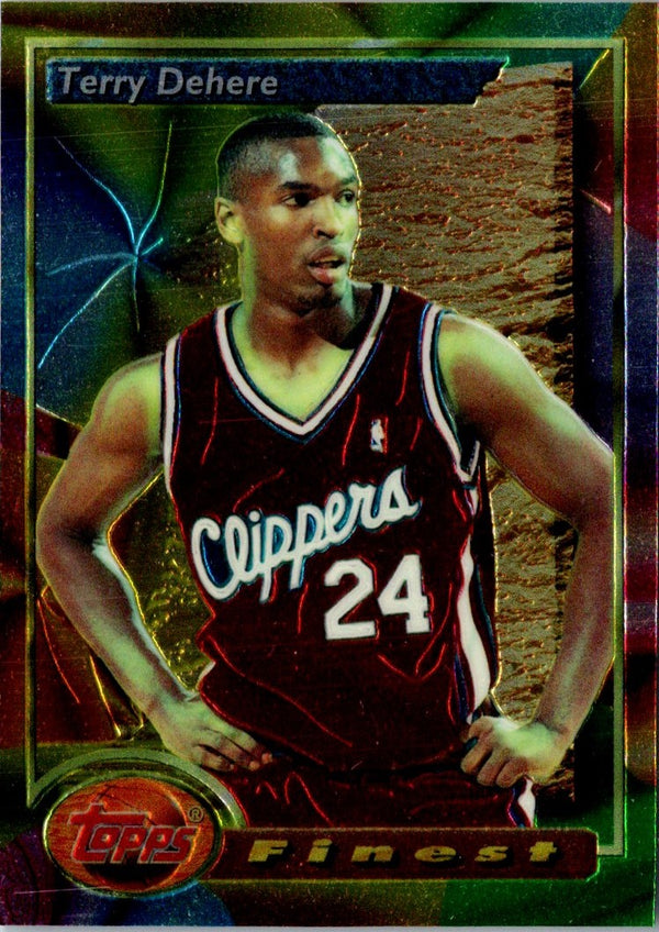 1993 Finest Terry Dehere #192 Rookie