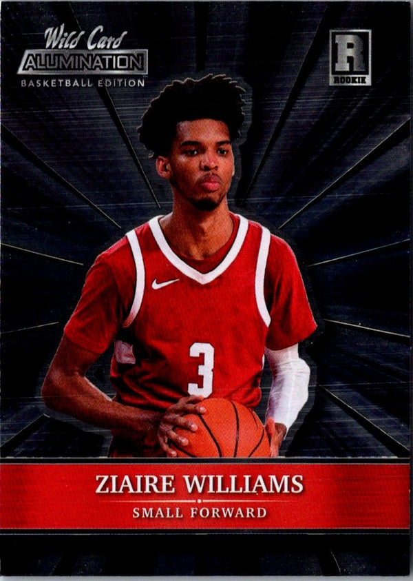 2021 Panini Prizm Instant Impact Ziaire Williams #3