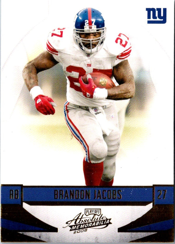 2008 Playoff Absolute Memorabilia Brandon Jacobs #97