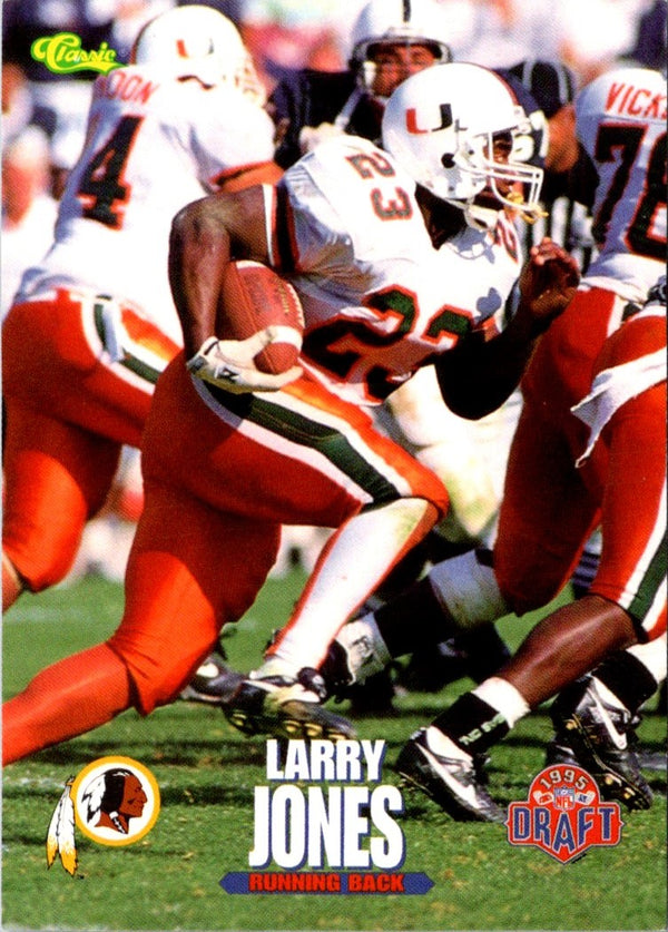 1995 Classic NFL Rookies Larry Jones #56