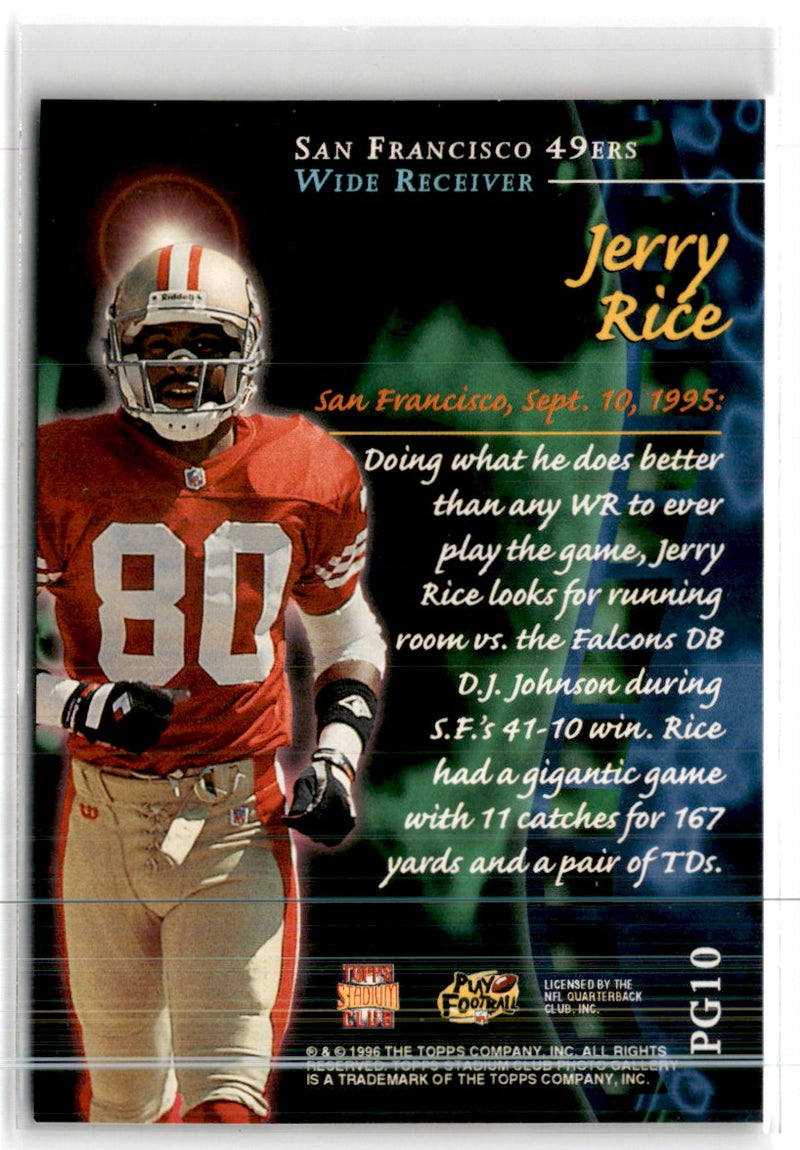 1996 Topps Gilt Edge Jerry Rice