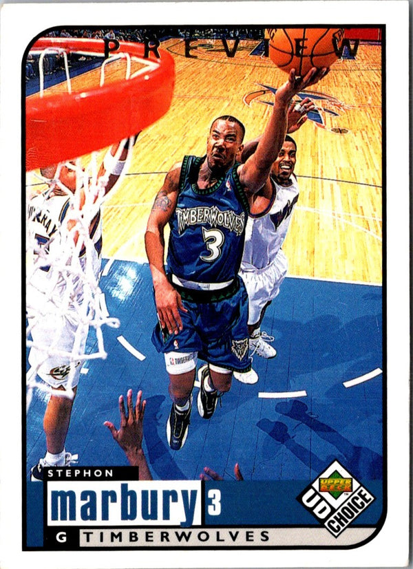 1998 UD Choice Stephon Marbury #84