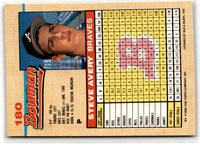 1992 Bowman Steve Avery #180