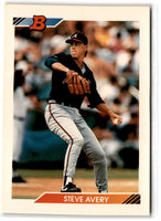1992 Bowman Steve Avery #180