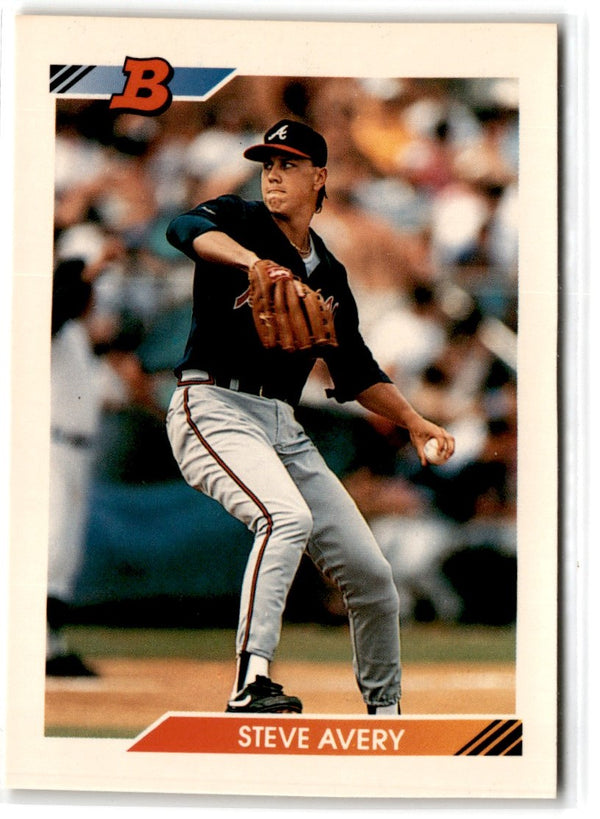 1992 Bowman Steve Avery #180