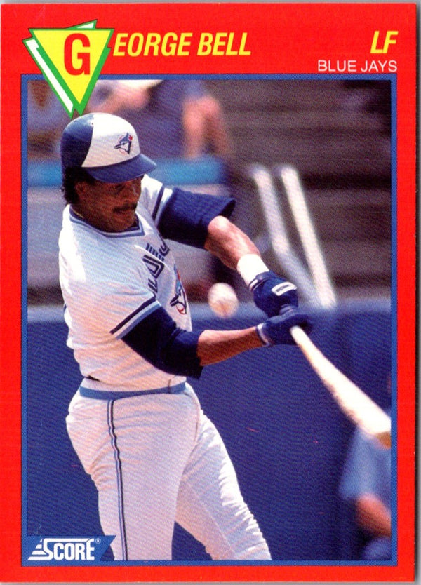 1989 Score Baseball's 100 Hottest Players George Bell #91