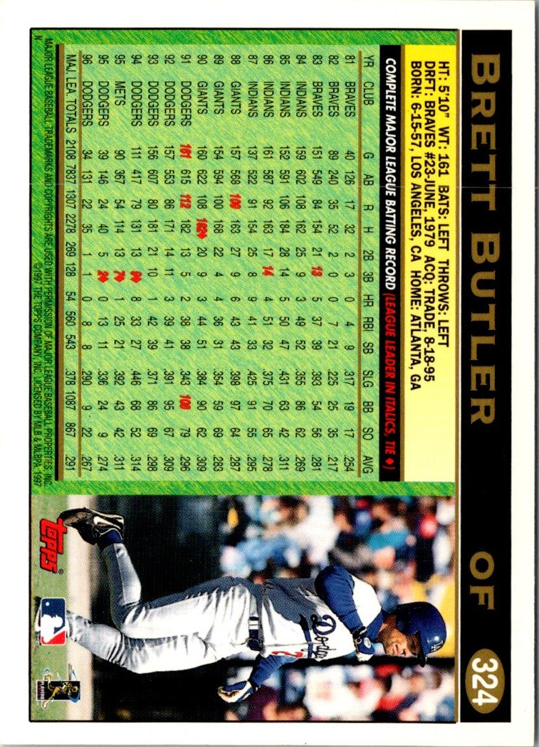 1997 Topps Brett Butler