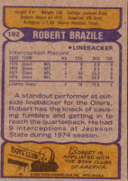 1979 Topps Robert Brazile #192