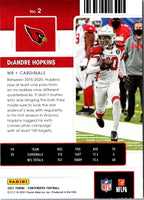 2021 Panini Contenders Red Zone DeAndre Hopkins #2