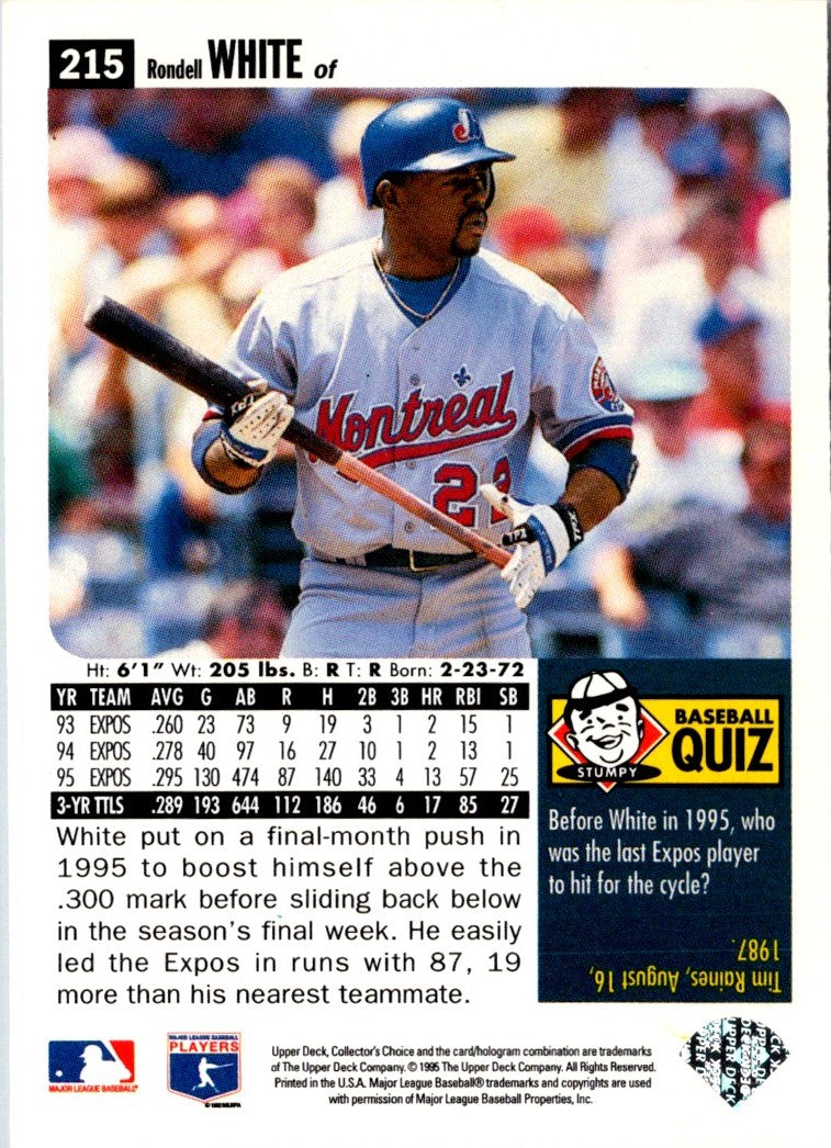 1996 Collector's Choice Rondell White