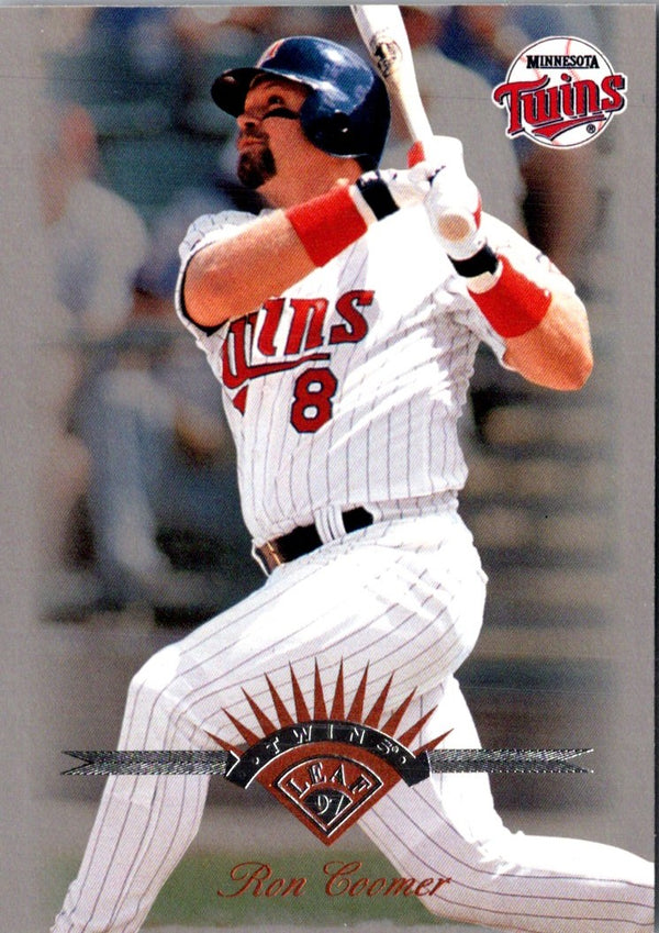 1997 Leaf Ron Coomer #159