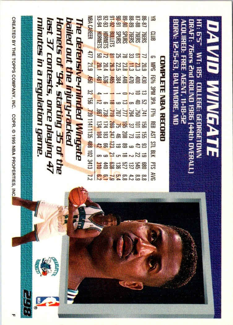 1994 Topps David Wingate