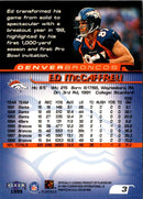 1999 Fleer Focus Ed McCaffrey