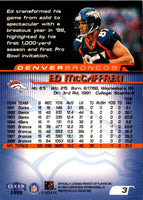 1999 Fleer Focus Ed McCaffrey #3