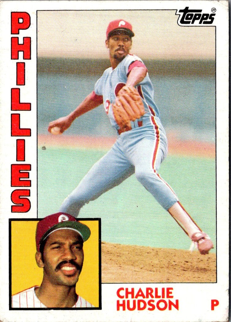 1984 Topps Charles Hudson