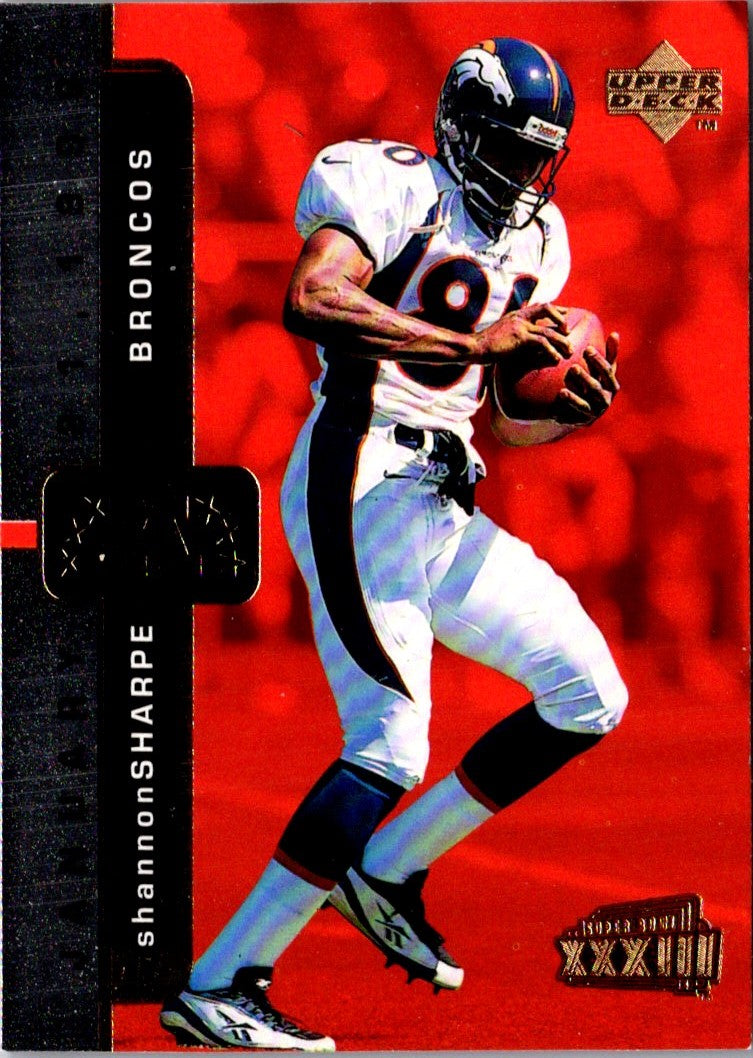 1999 Upper Deck Super Bowl Xxxiv Shannon Sharpe