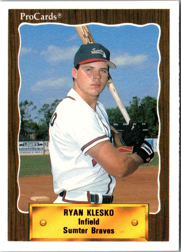 1990 CMC Ryan Klesko #826
