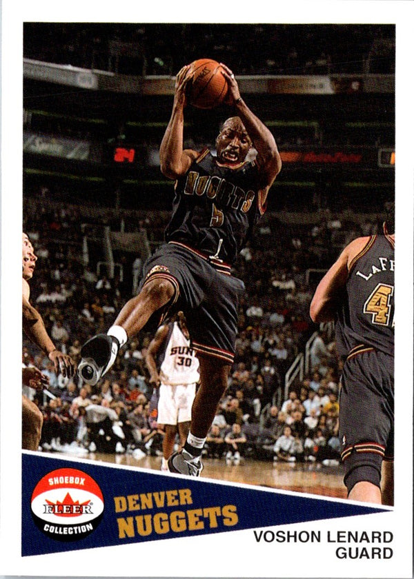 2001 Fleer Shoebox Voshon Lenard #34