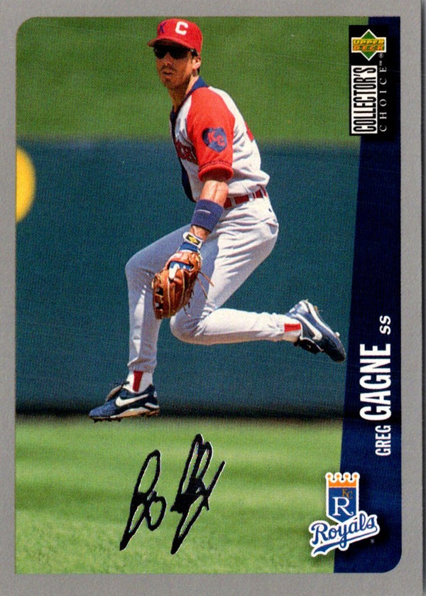 1996 Collector's Choice Gold Signature Greg Gagne #172